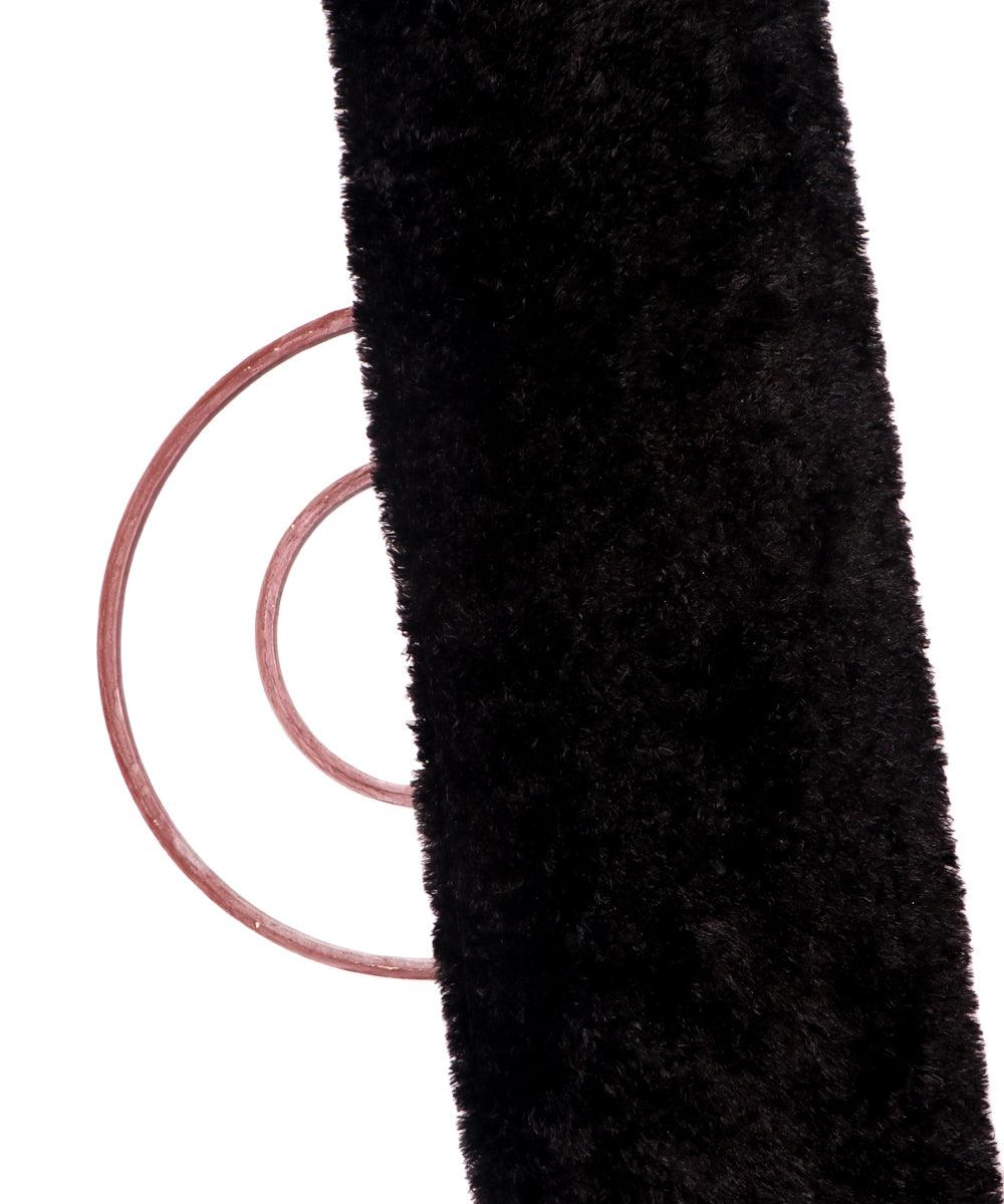 golden plain minky fabric