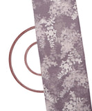 Grey Colour Floral Net Sequin Embroidery Fabric