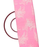 Light Pink Colour Floral Net Sequin Embroidery Fabric