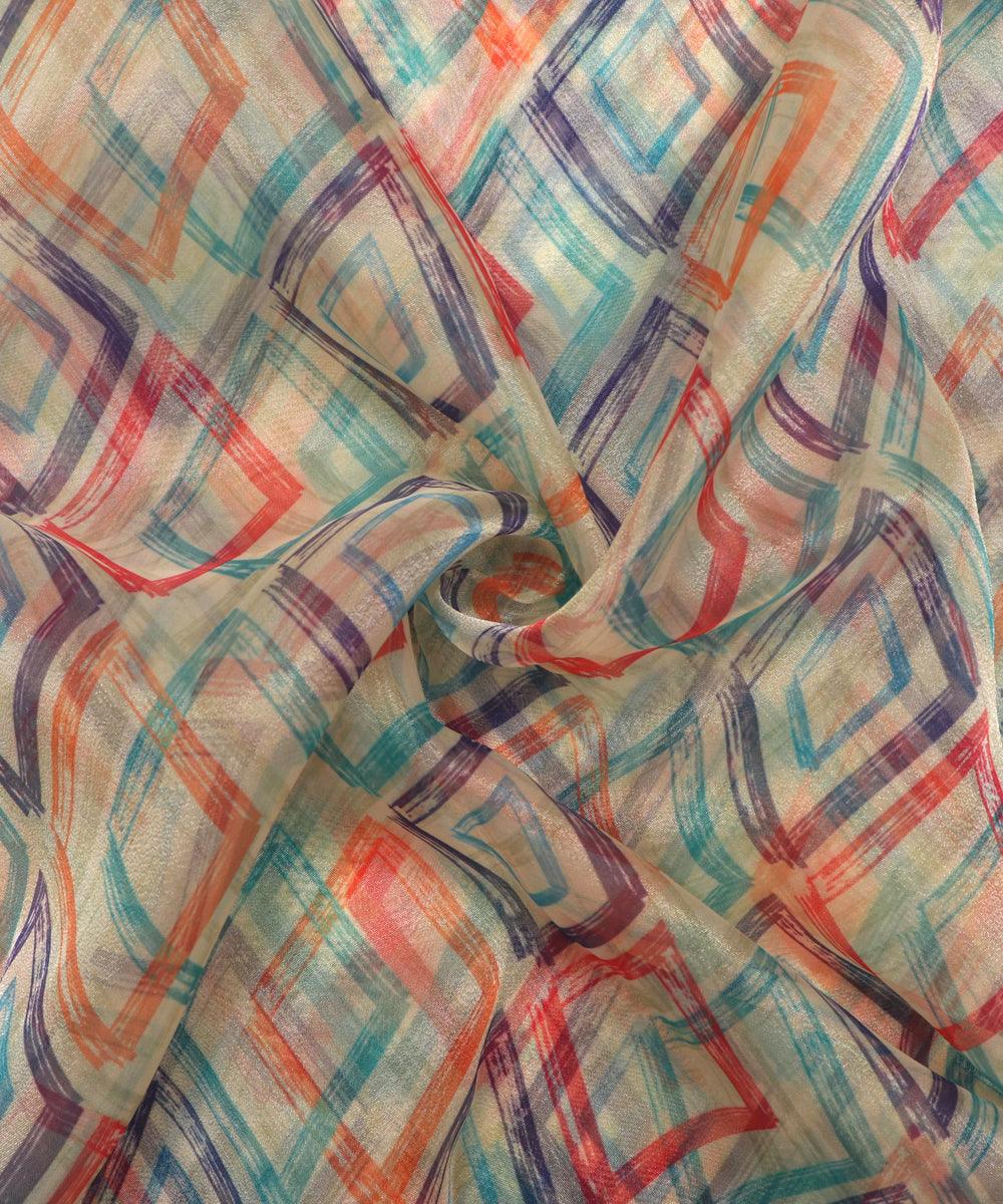 Buy organza Material Online in India From Fabric Dekho