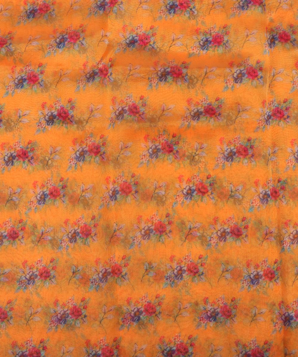 Premium Organza Printed Fabrics Online At Best Price