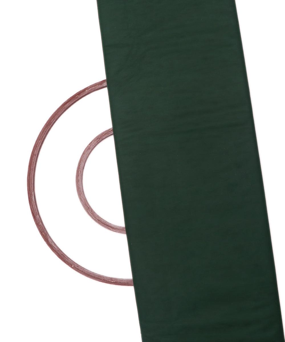 bottle green plain mesh net fabric