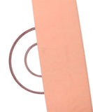 Peach Colour Plain Net Fabric