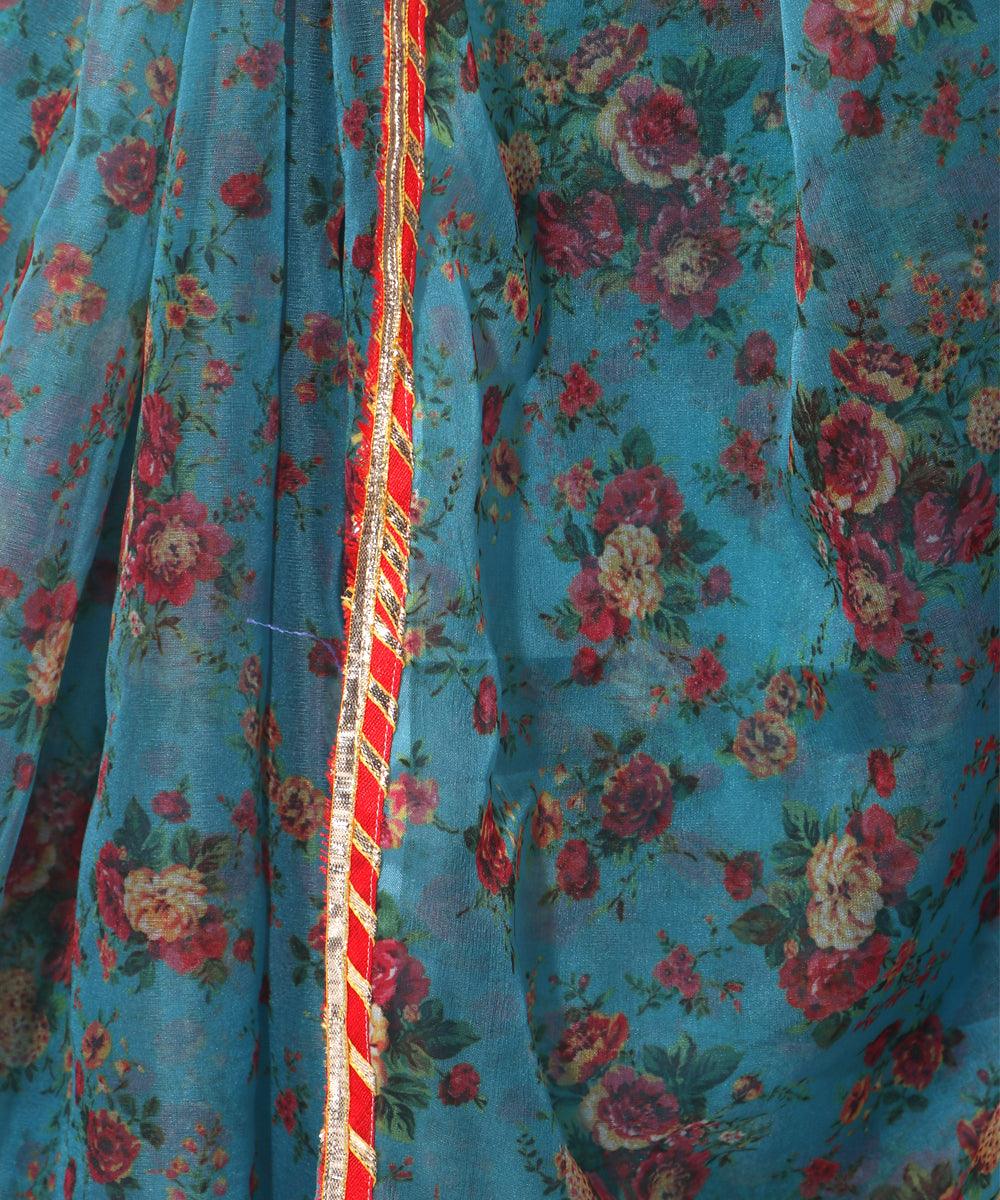 Black Silk Organza Fabric