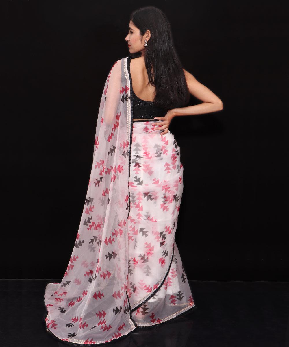 Premium Organza Printed Fabrics Online At Best Price