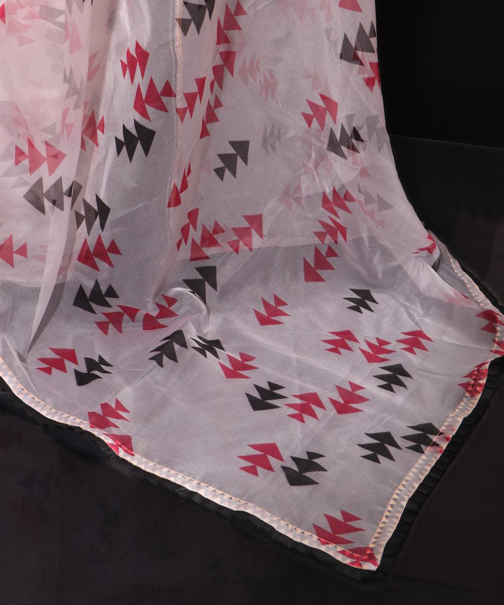 Premium Organza Printed Fabrics Online At Best Price