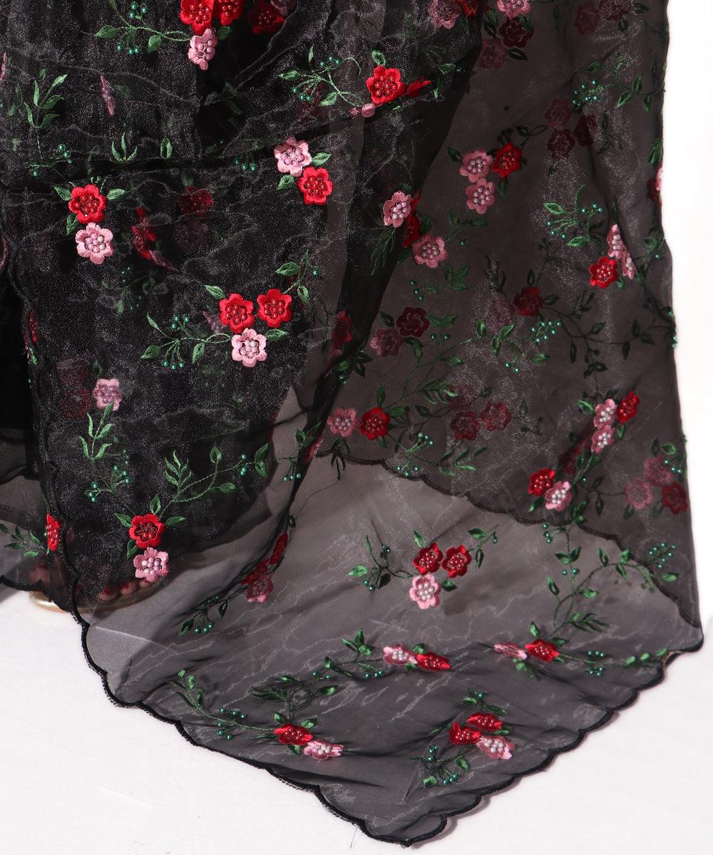 Shop Printed Organza Silk Fabric Online