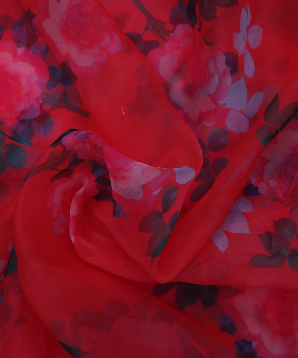 Buy organza Material Online in India From Fabric Dekho