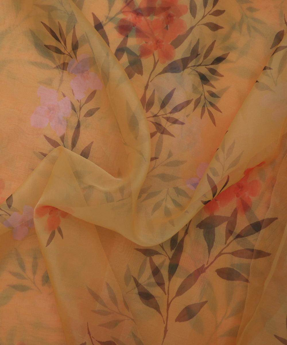 Premium Organza Printed Fabrics Online At Best Price