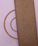 Golden Colour  Small Heavy Sequin Net Fabric