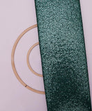Green Colour  Small Heavy Sequin Net Fabric