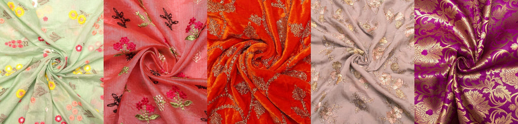 Festive Fabrics You Can Shop Online for Stunning Ethnic Wear