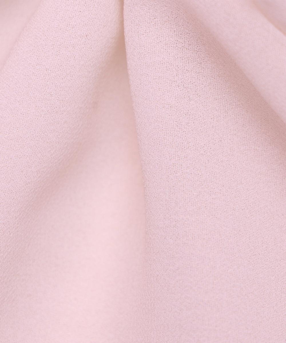 Off White Colour Plain Georgette Fabric