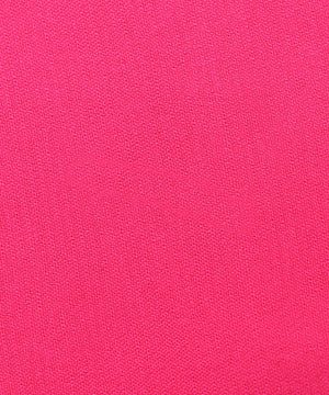 Neon Pink Colour Plain Georgette Fabric