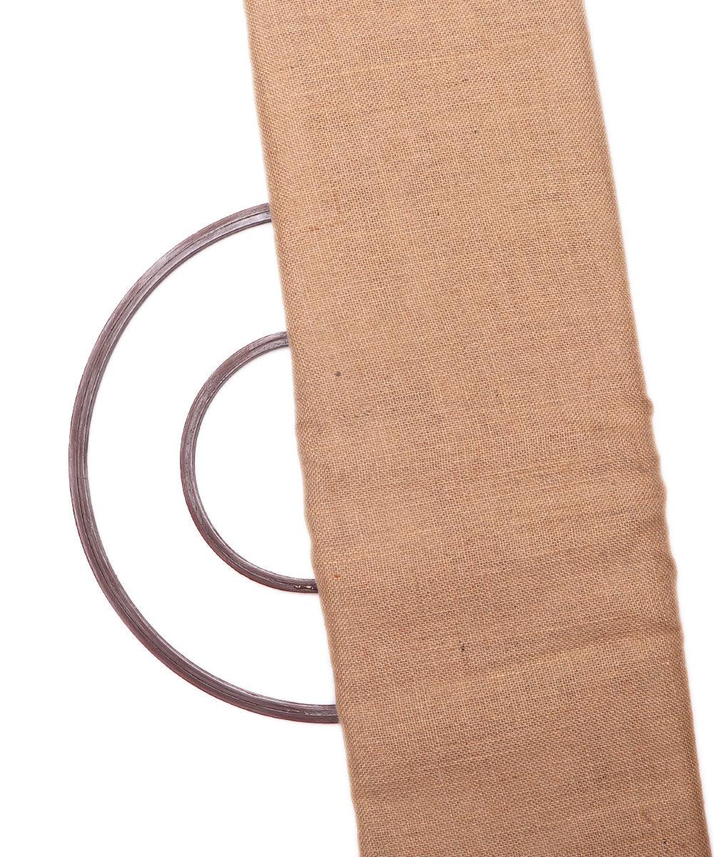 natural color plain jute fabric
