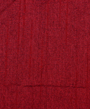 rust red colour two tone plain raw silk