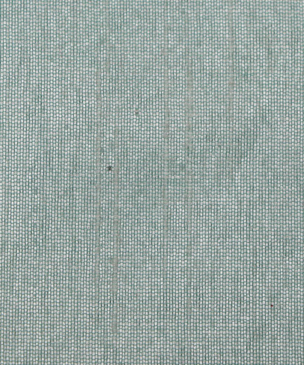 light blue plain raw silk 1