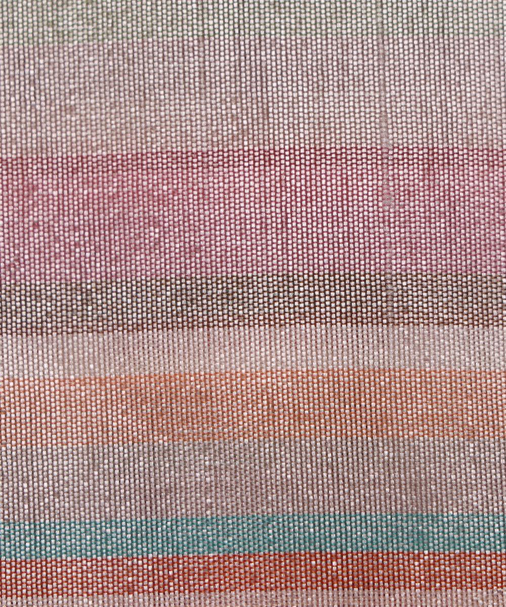 multi colour plain shimmer fabric
