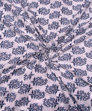 Off White Floral Cotton Fabric