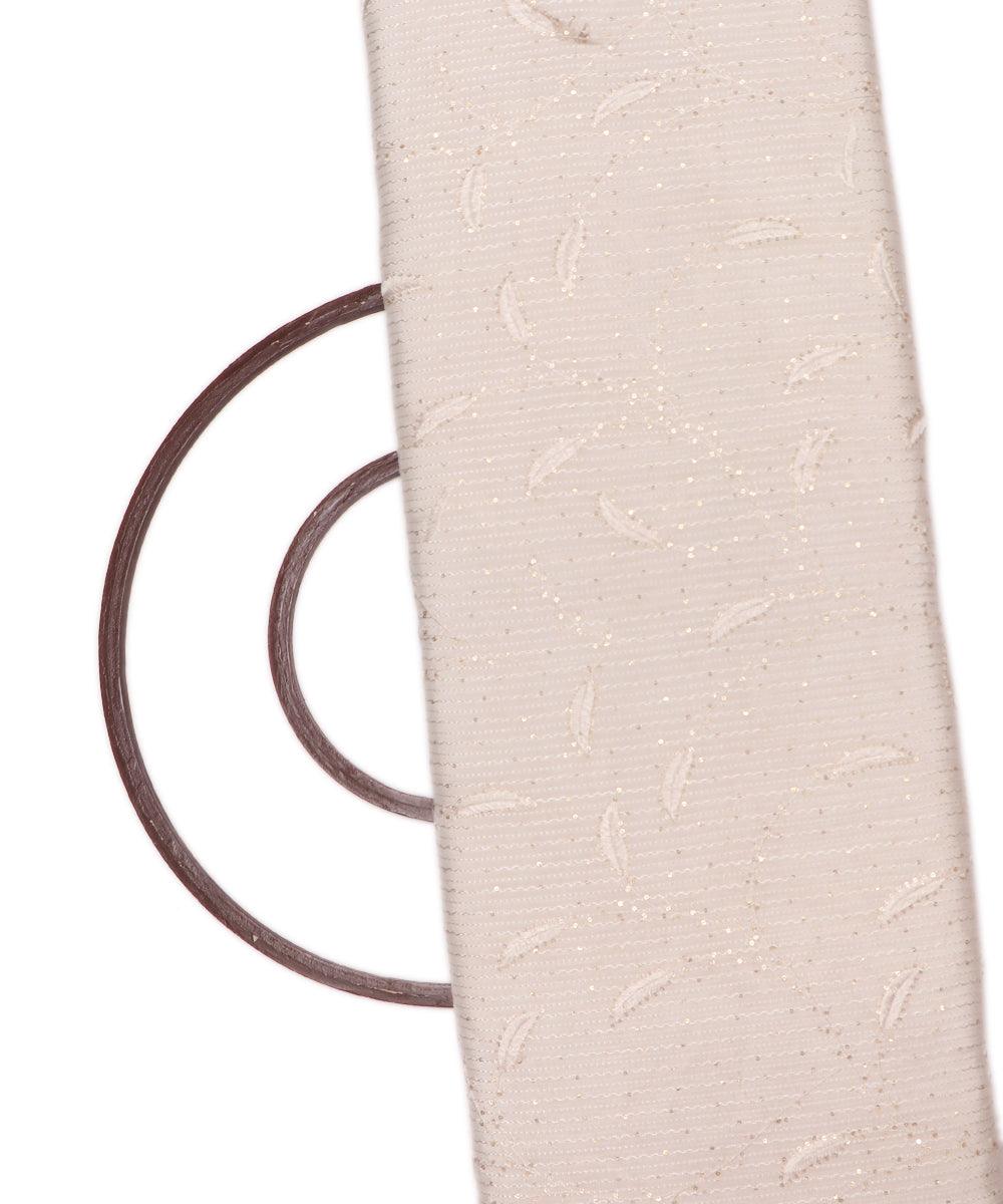 White  Colour Dyeable Pure Chinon Embroidery Fabric - Fabric Dekho