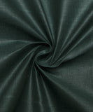 Dark Green Colour Plain Cotton Lining Fabric