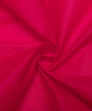 Fuchsia Colour Plain Cotton Lining Fabric