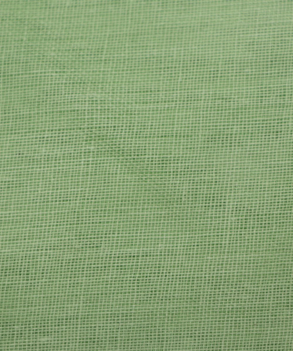 Light Green Colour Plain Cotton Lining Fabric