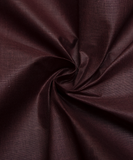 Chocolate Brown Colour Plain Cotton Lining Fabric