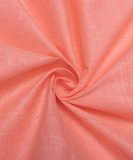 Peach Colour Plain Cotton Lining Fabric