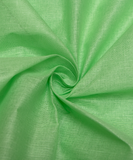 Light Green Colour Plain Cotton Lining Fabric