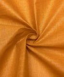 Mustard Colour Plain Cotton Lining Fabric