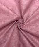 Rose Gold Colour Plain Cotton Lining Fabric