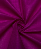 Magenta Purple Colour Plain Cotton Lining Fabric