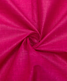 Dark Pink Colour Plain Cotton Lining Fabric