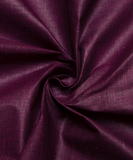 Wine Colour Plain Cotton Lining Fabric