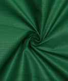 Dark Green Colour Plain Cotton Lining Fabric