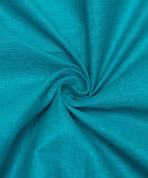 Turquoise Colour Plain Cotton Lining Fabric