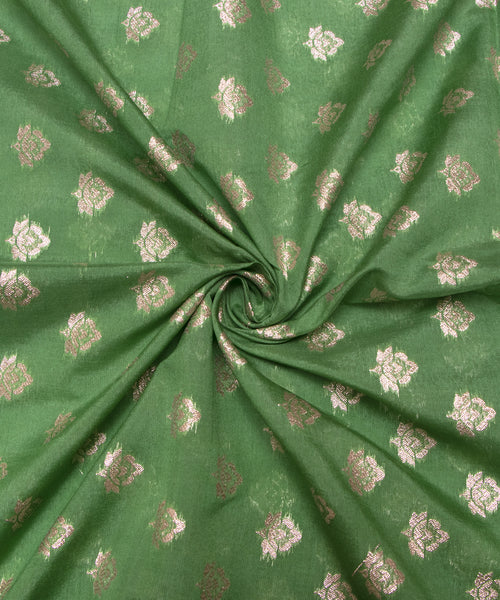 Buy Brocade Silk Fabric Online At Fabric Dekho