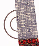 Indigo Colour Traditional Print Modal Chanderi Fabric