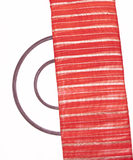 Red Colour Tie Dye Print Georgette Gota Fabric