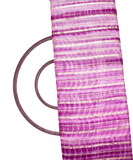 Purple Colour Tie Dye Print Georgette Gota Fabric