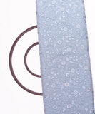 Light Blue Colour Floral Embroidery Pure Viscose Organza Silk Fabric