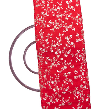 silk embroidery fabric