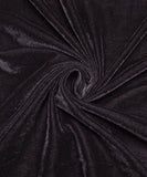Black Colour 9000 Micro Plain Velvet Fabric