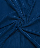 Teal Blue Colour 9000 Micro Plain Velvet Fabric