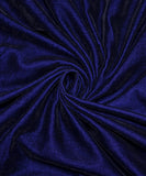 Navy Blue Color 9000 Micro Plain Velvet Fabric