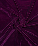 Wine Color 9000 Micro Plain Velvet Fabric