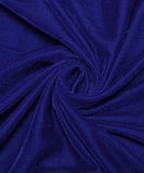 Royal Blue Color 9000 Micro Plain Velvet Fabric
