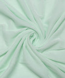Light Mint Color 9000 Micro Plain Velvet Fabric