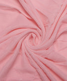 Baby Pink Color 9000 Micro Plain Velvet Fabric